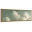 «Relaxing Calm Green Clouds», impression sur toile encadrée surdimensionnée-111653999-111654000