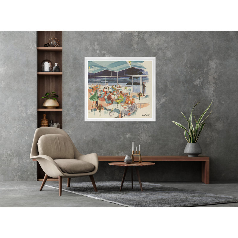 Dancing Print, White