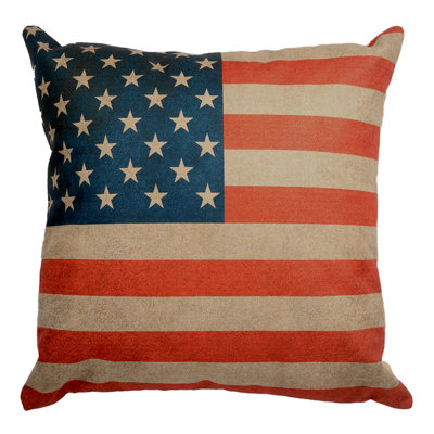 Flag Flag Image Throw Pillow