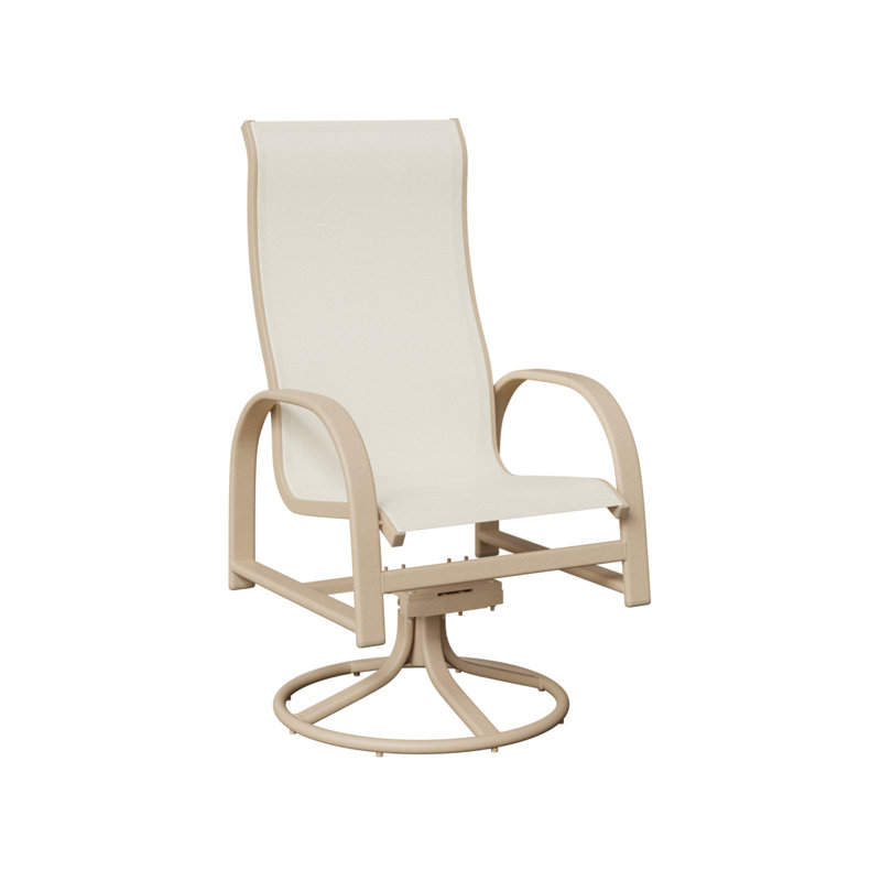 Chaise berçante berçante berçante berline Berlin, Blanc, Aluminium Luna multicolore