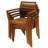 Kinsler Eucalyptus Stackable Outdoor Dining Armchair