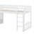 Twin Size Loft Bed With Slide-473335077
