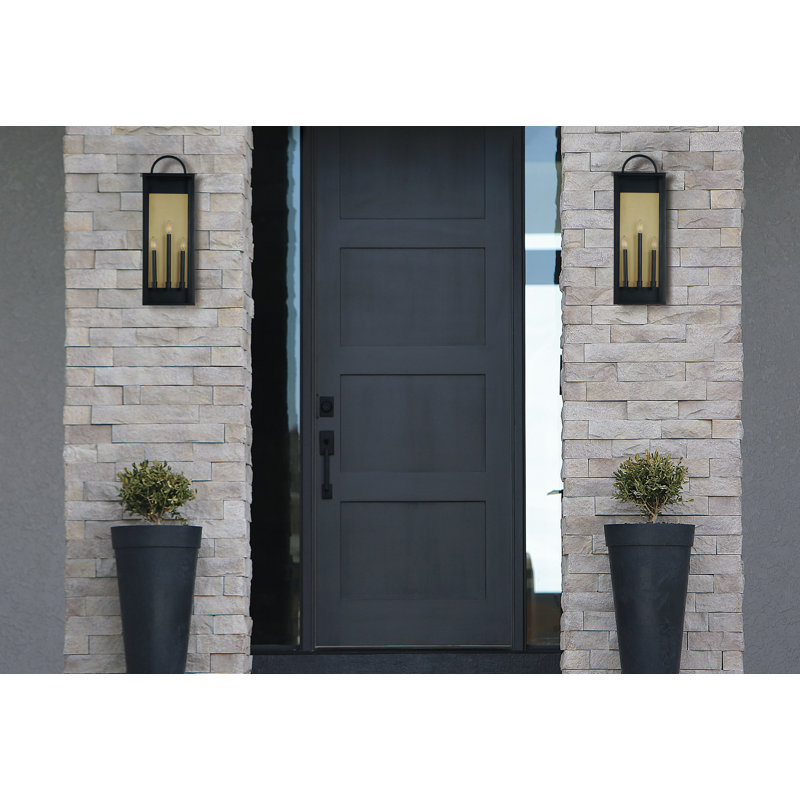 Fixation murale d'extérieur Pendergrass, H 30 po x l 11,5 po x P 5,5 po