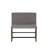 Barneveld Theartis Gray Upholstered Counter Bench