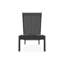 Leeward Sling Marine Grade Polymer Lay-flat Stacking Armless Long Frame Chaise with Wheels-1424787208-1424787247