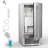 Commercial Ice Maker Machine with 20 Storage Bin, 90Lbs/24H, 36Pcs Ice Cubes 9-15Mins-123411630