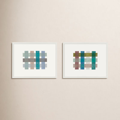 Lancel " Gridlock Horizontal " by Beth James 2 - Pieces