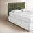 Napa Bed Headboard in Distressed Green Velvet-851665800