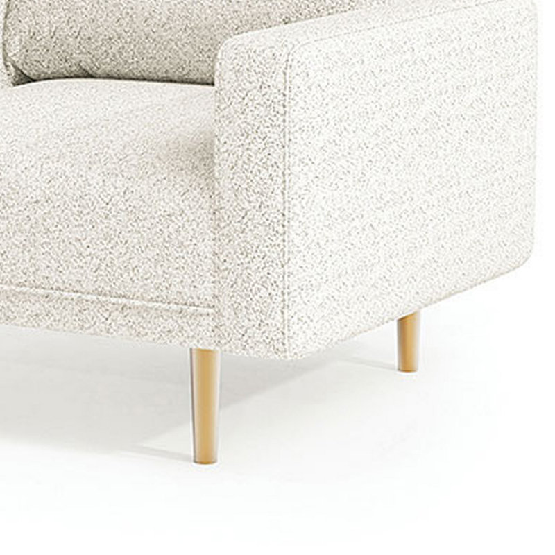 Fauteuil d'appoint Remy, Blanc cassé
