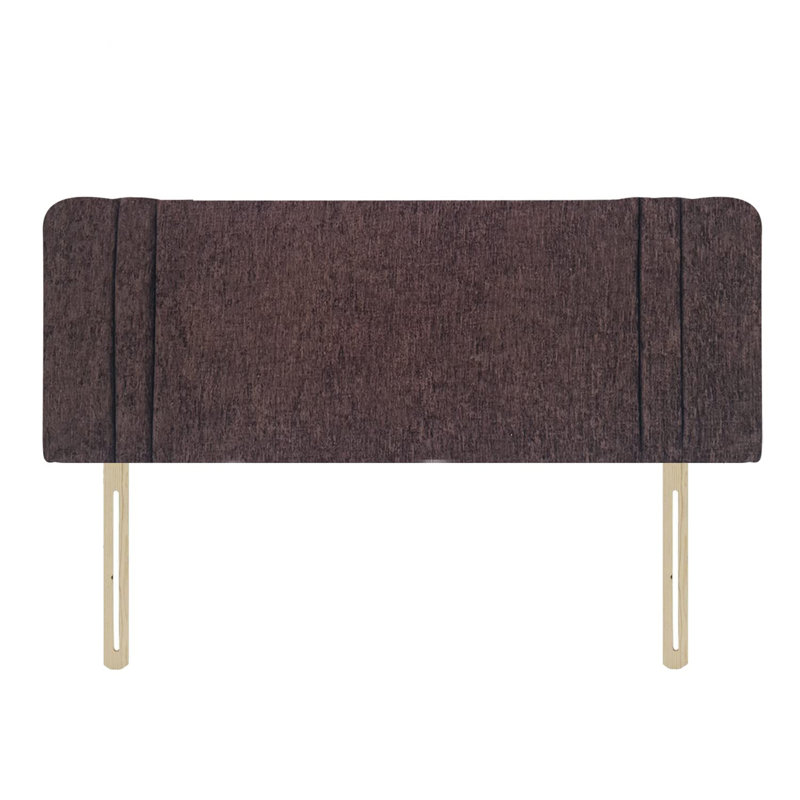 Cail King Upholstered Headboard, Chocolate