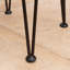 Tabouret industriel en bois et en métal