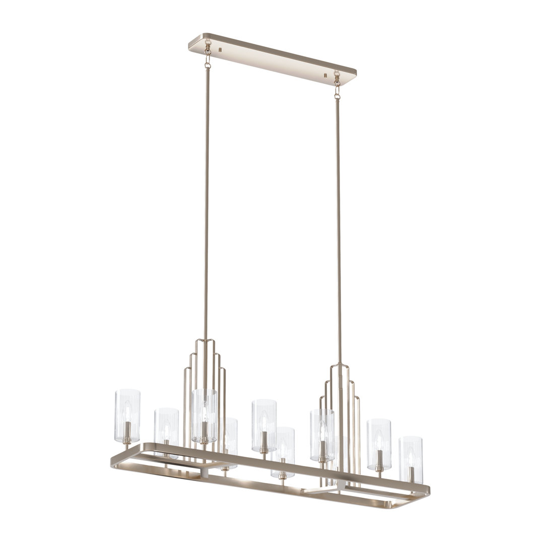 Kimrose Linear Chandelier 10Lt DecorbyHannah 