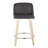 Swivel Upholstered Counter Stool