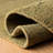 Moreau Hand Loomed Wool/Cotton Solid Color Rug in Green-29161237