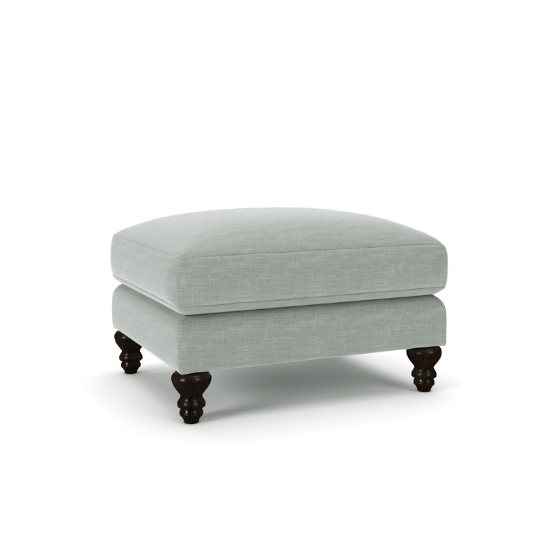 Walters Upholstered Ottoman, Conversation Capri Basketweave