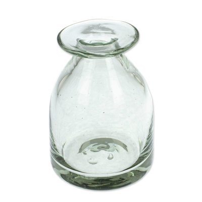 Porte-encens en verre soufflé à la main Novica