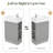 Onel 20'' Single Bathroom Vanity with Ceramic Top-1026507393
