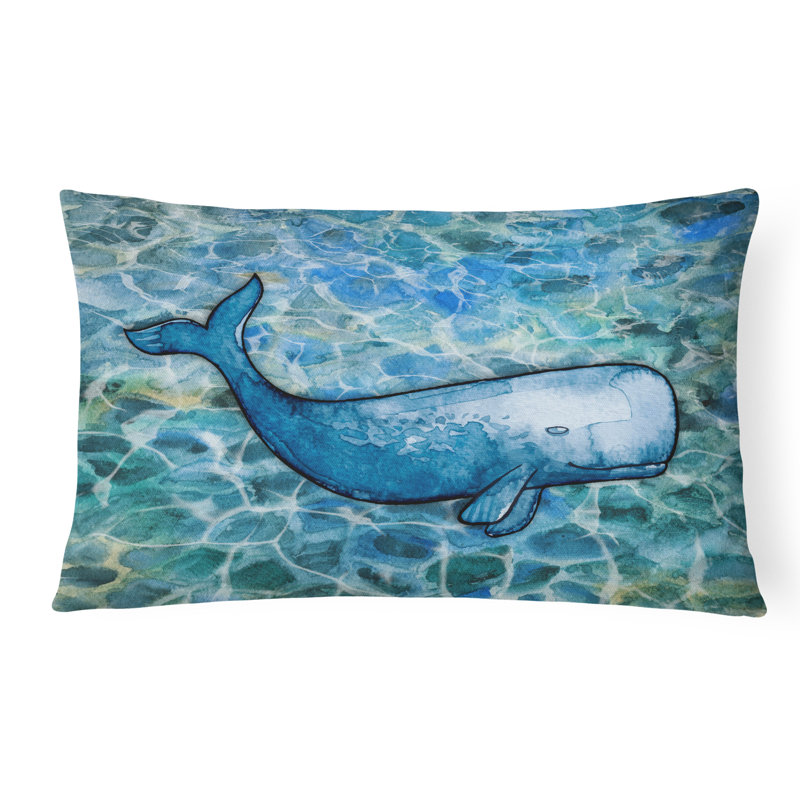 Sperm Whale Cachalot Lumbar Pillow