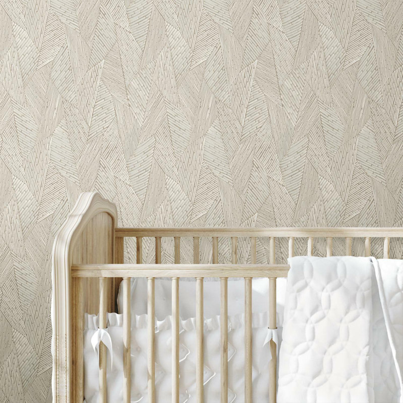 Rouleau de papier peint autocollant Eastford, Brun / taupe