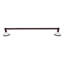 Porte-serviettes mural en porcelaine de style rétro en laiton massif et supports par Strom Living-98192764-98158687