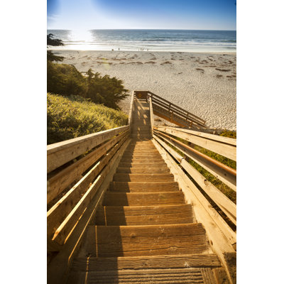 Steps to carmel beach