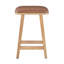 Tabouret en bois rembourré - ensemble de 2-922746035
