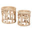 Akiria Drum Side Table Set