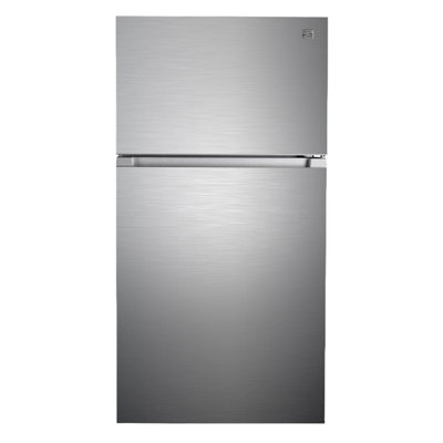 Kenmore 33" 20.5 cu. ft. Garage Ready Top Mount Freezer Refrigerator with Pocket Handle
