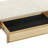 Paige Natural Oak Console Desk