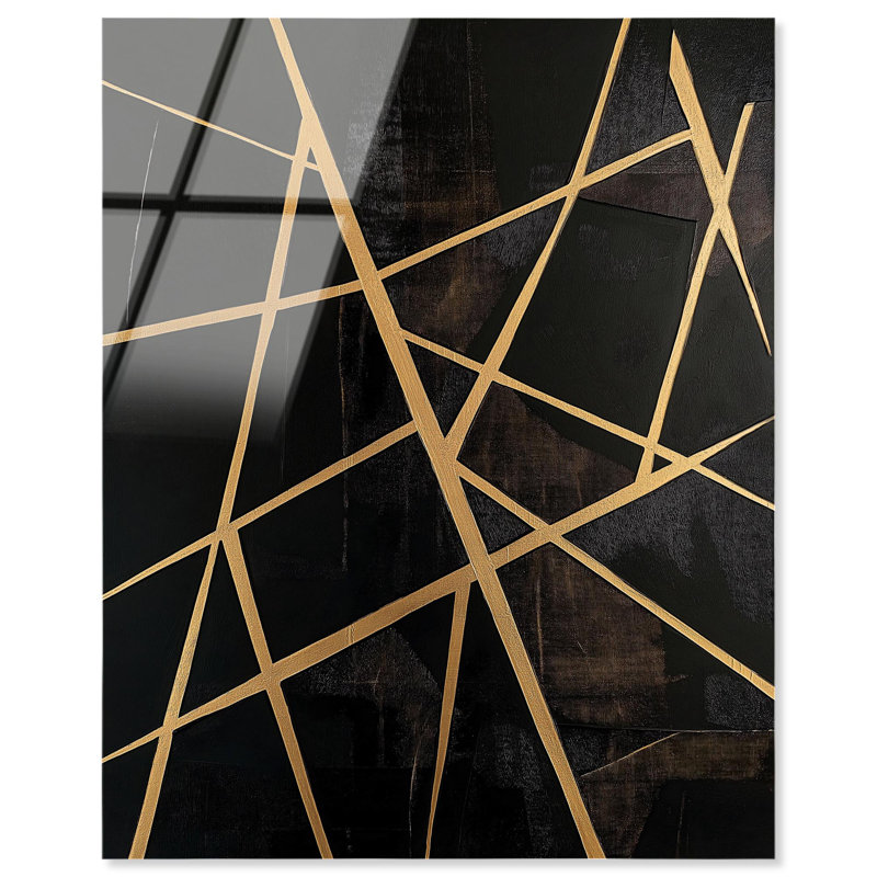 Imprimé acrylique fractal Zenith par Art Remedy, H 24 po x l 20 po