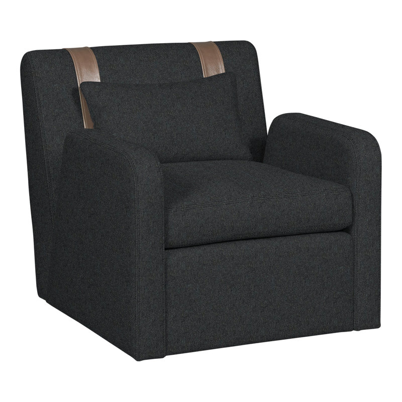 Colvin Swivel Armchair, Ian Lagoon