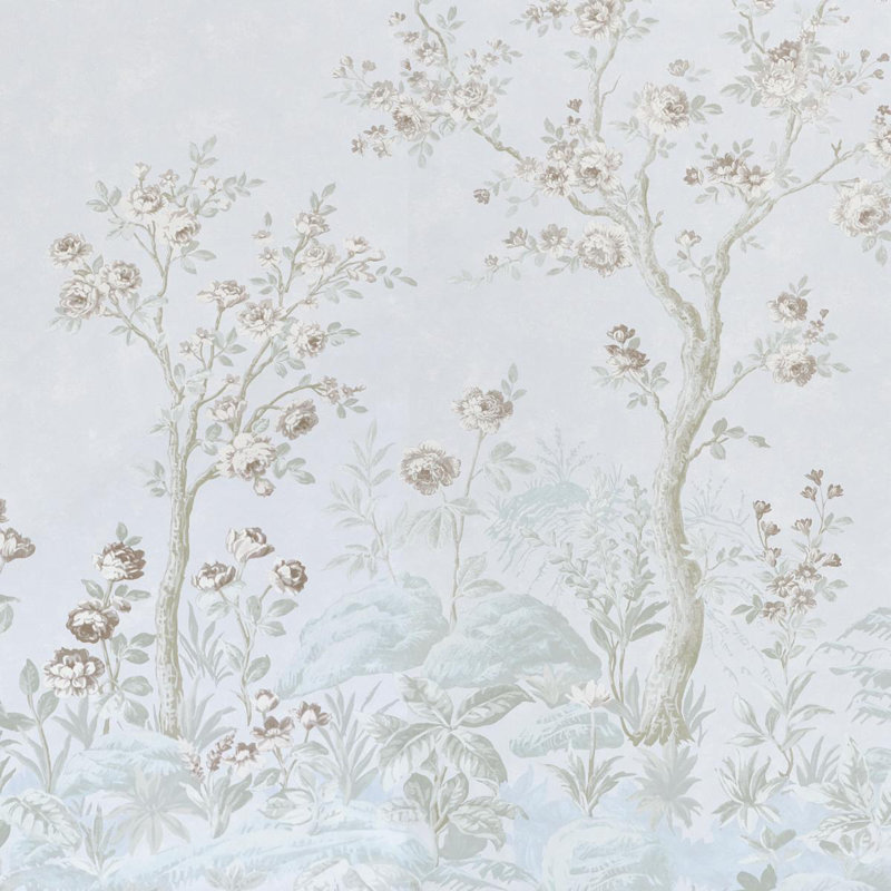 Charlotte's Garden Panel Set, Blue