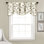 Lush Decor Royal Garden Single Window Valance