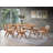 Dining Table With V Shape Legs