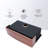 33 Rose Gold Farmhouse Sink - 33*21*10 Inch Kitchen Sink Stainless Steel 16 Gauge Apron Front Kitchen Sink-117060730