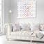 «Butterflies Fractal Outline Art», coussin imprimé abstrait-30642655-30642651