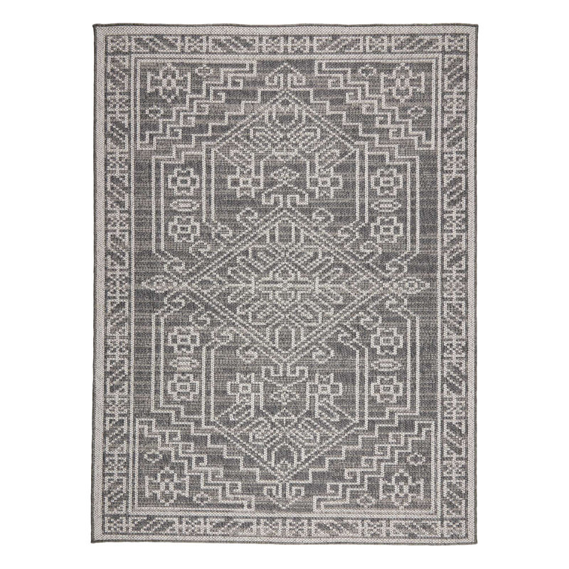 Tribal Area Rug, Rectangle 6'7" x 9'4"