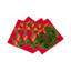 Christmas Wreath Cotton Sateen Cocktail Napkins-2097327505