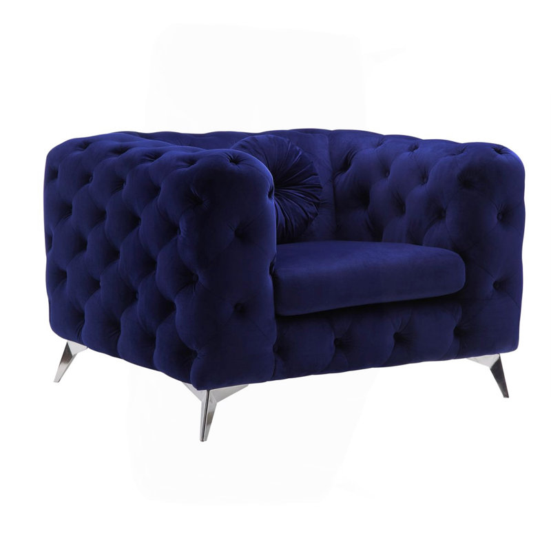 Chaise d'intérieur rembourrée, chaise d'appoint capitonnée