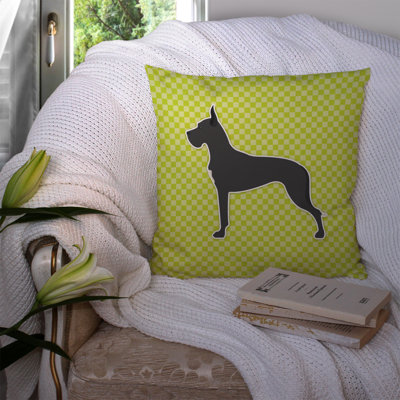 Great Dane Indoor/Outdoor Throw Pillow