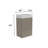 20" Striped Cashmere Bathroom Vanity With Ceramic Sink, Freestanding Bathroom Cabinet, KD, Bathroom Vanity-960987997