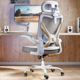 Ergonomic Office Chair - X-Shaped Computer Desk Chair Comfy, Gaming Chair, Office Chair With Lumbar Support, Mesh Office Chairs With Headrests, Desk Chair For Long Hours