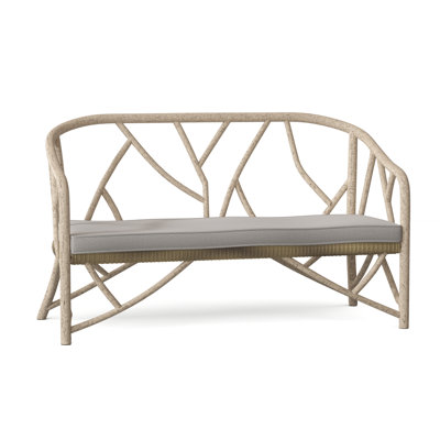 River Run 60'' Wide Premium All-Weather Wicker Loveseat with Cushions