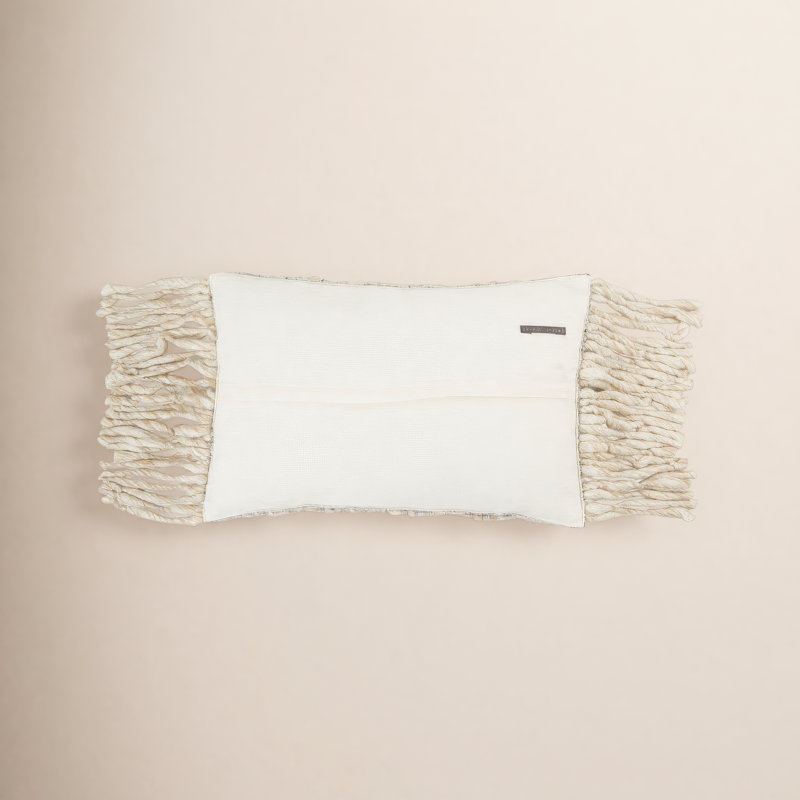 Housse et insert de coussin lombaire fait à la main Upson (16 po x 24 po), Duvet