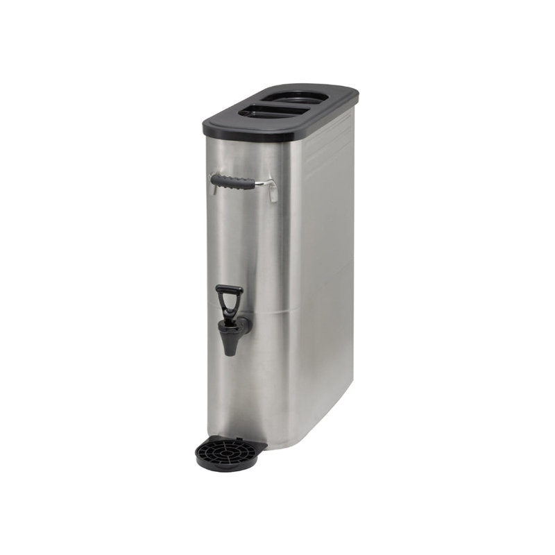 Stainless Steel Beverage Dispenser, 22" H x 8" W