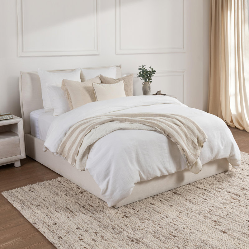 Beaumont Duvet Cover Set, King, Cloud