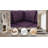 Upholstered Sectional With Hidden Table And Storage Ottoman-Purple-132804919-132804873