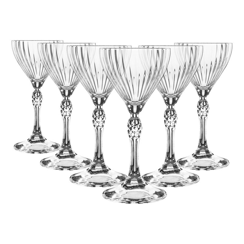 Bormioli Rocco America '20s Nick & Nora Glasses, 6