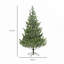 Arbre de Noël en cèdre réaliste de 6 pi avec 1933 pointes, assemblage facile et branches ignifuges pour la maison et le bureau