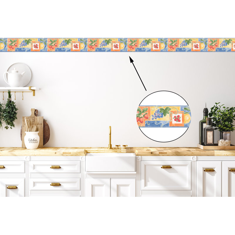 Bordure de papier peint L 15 pi x l 7 po Katosha